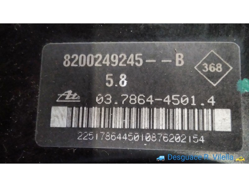 Recambio de servofreno para renault clio iii pack authentique | 09.05 - 12.06 pack authentique | 09.05 - 12.06 referencia OEM IA