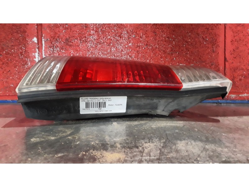 Recambio de piloto trasero izquierdo para opel vectra 2.0 dti 16v referencia OEM IAM    Recambio de piloto trasero izquierdo para opel vectra 2.0 dti 16v referencia OEM IAM