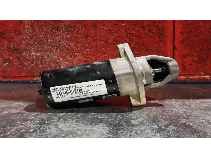 Recambio de motor arranque para opel corsa c 1.2 16v cat (z 12 xe / lw4) | 0.00 - ... 1.2 16v cat (z 12 xe / lw4) | 0.00 - ... r