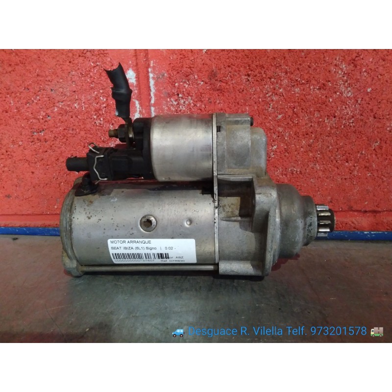 Recambio de motor arranque para seat ibiza (6l1) signo | 0.02 - ... signo | 0.02 - ... referencia OEM IAM D7RS30 02A911024B 