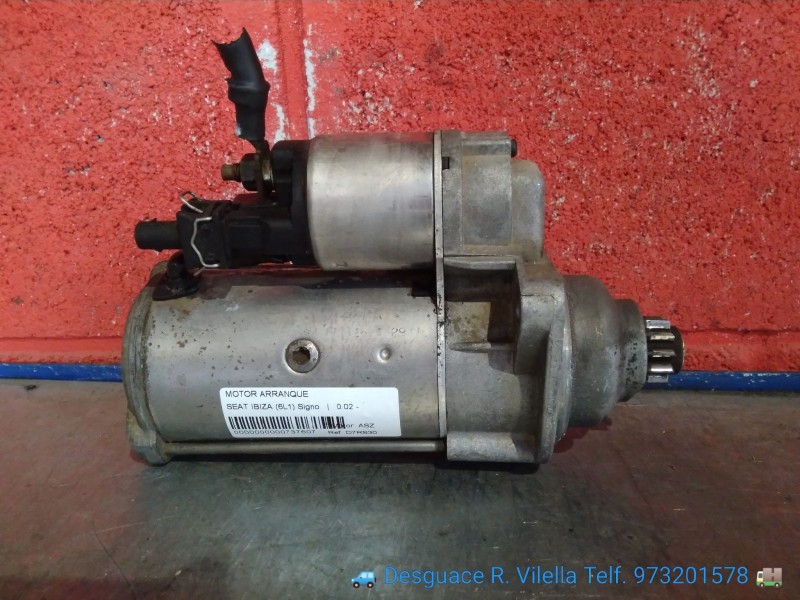Recambio de motor arranque para seat ibiza (6l1) signo | 0.02 - ... signo | 0.02 - ... referencia OEM IAM D7RS30 02A911024B 