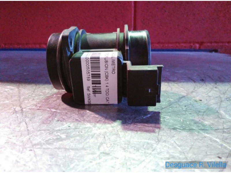 Recambio de caudalimetro para ford fusion (cbk) 1.4 tdci cat | 0.02 - ... 1.4 tdci cat | 0.02 - ... referencia OEM IAM 5WK9631 9