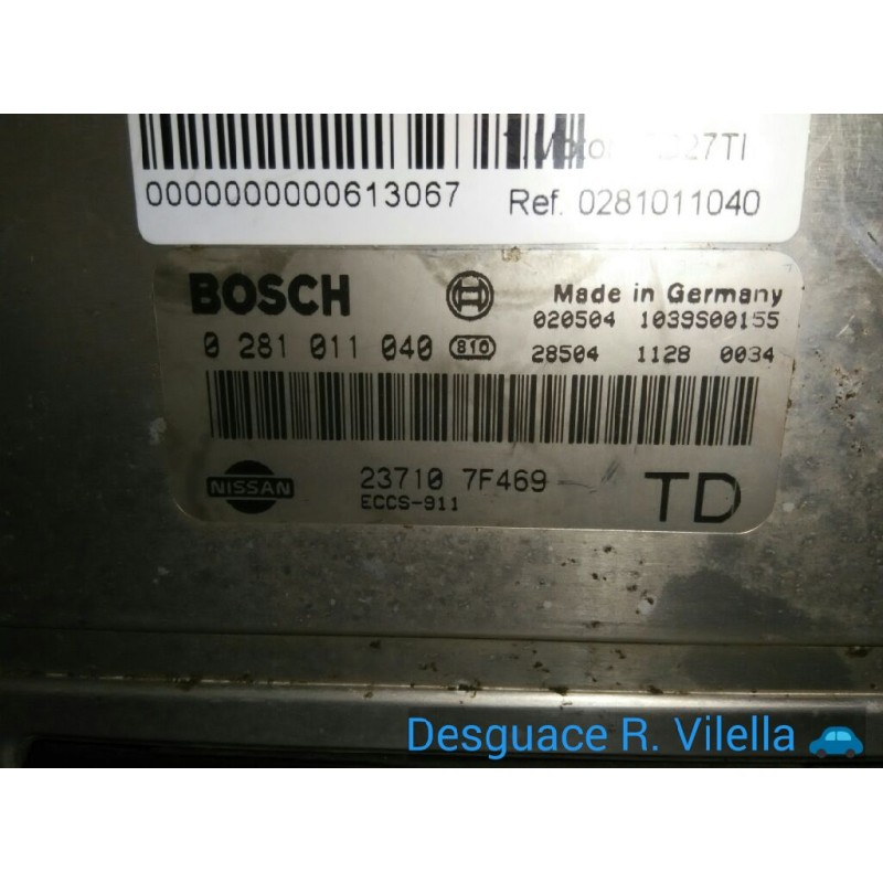 Recambio de centralita motor uce para nissan terrano/terrano.ii (r20) comfort | 12.99 - 12.04 comfort | 12.99 - 12.04 referencia
