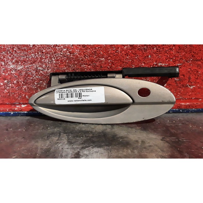 Recambio de maneta exte. delantero izquierda para citroen c5 berlina 2.2 hdi exclusive automático | 06.03 - 12.04 2.2 hdi exclus