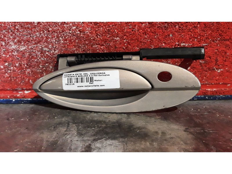 Recambio de maneta exte. delantero izquierda para citroen c5 berlina 2.2 hdi exclusive automático | 06.03 - 12.04 2.2 hdi exclus