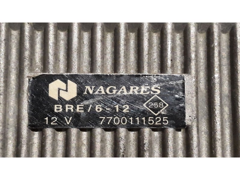 Recambio de caja precalentamiento para renault clio 1.9d referencia OEM IAM 7700111525 BRE612 