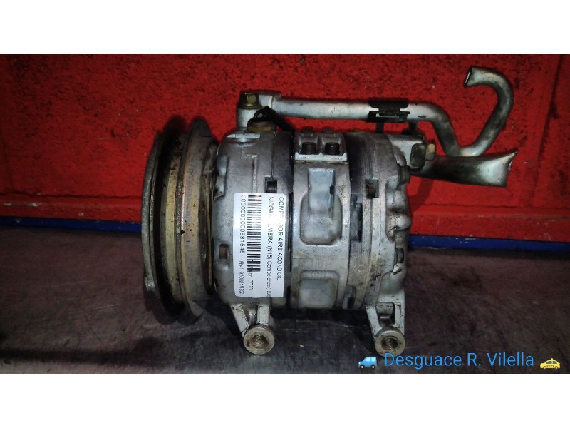 Recambio de compresor aire acondicio. para nissan almera (n15) competence (1998) | 04.98 - ... competence (1998) | 04.98 - ... r