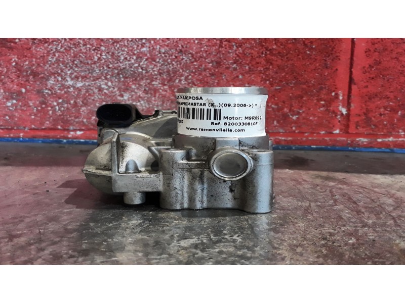 Recambio de caja mariposa para nissan primastar (x..)(09.2006)  | ... (09.2006)  | ... referencia OEM IAM 8200330810F   Recambio de caja mariposa para nissan primastar (x..)(09.2006)  | ... (09.2006)  | ... referencia OEM IAM 8200330810F