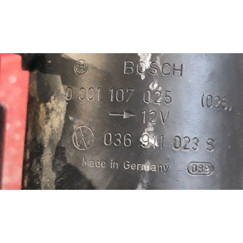 Recambio de motor arranque para seat cordoba berlina (6k2) 1.6 | 0.93 - ... 1.6 | 0.93 - ... referencia OEM IAM 0001107025 03691