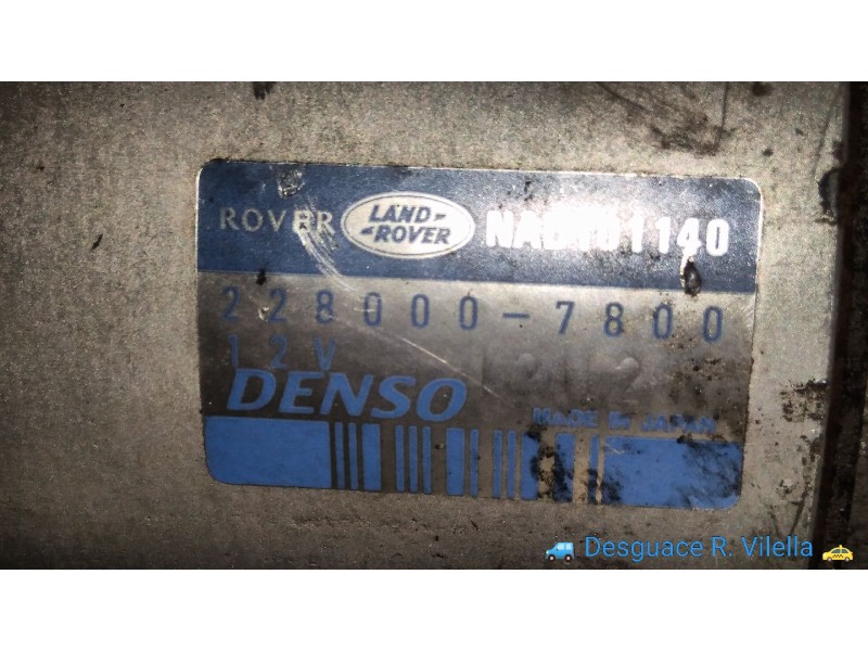 Recambio de motor arranque para mg rover serie 75 (rj) 2.0 cdt classic | 04.99 - 12.02 2.0 cdt classic | 04.99 - 12.02 referenci