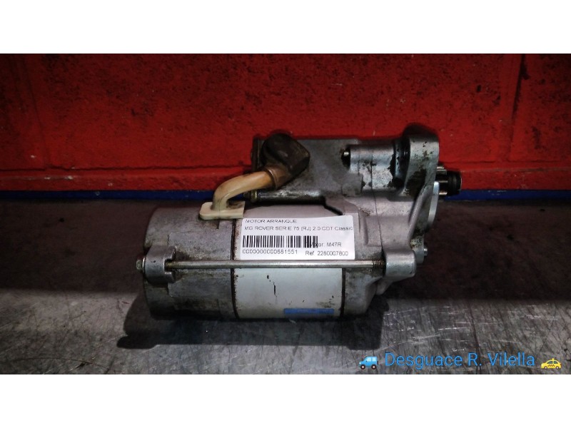 Recambio de motor arranque para mg rover serie 75 (rj) 2.0 cdt classic | 04.99 - 12.02 2.0 cdt classic | 04.99 - 12.02 referenci