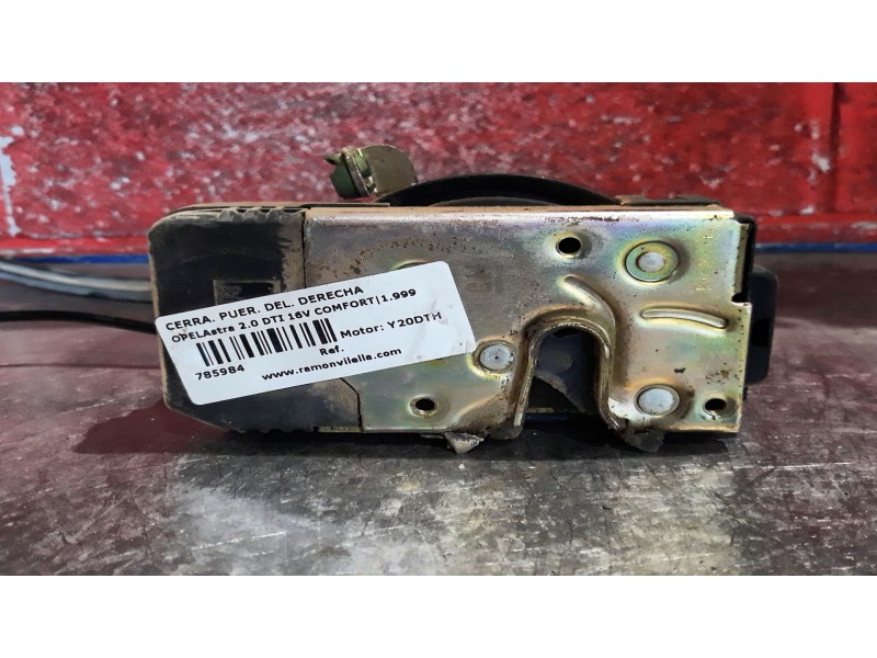 Recambio de cerra. puer. delantero derecha para opel astra 2.0 dti 16v comfort referencia OEM IAM   