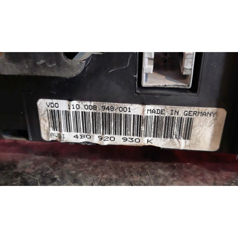 Recambio de cuadro instrumentos para audi a6 berlina (4b2) 2.5 tdi | 04.97 - 12.01 2.5 tdi | 04.97 - 12.01 referencia OEM IAM 4B