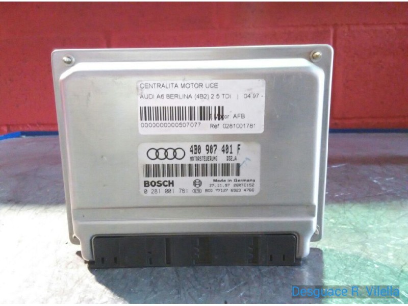 Recambio de centralita motor uce para audi a6 berlina (4b2) 2.5 tdi | 04.97 - 12.01 2.5 tdi | 04.97 - 12.01 referencia OEM IAM 0