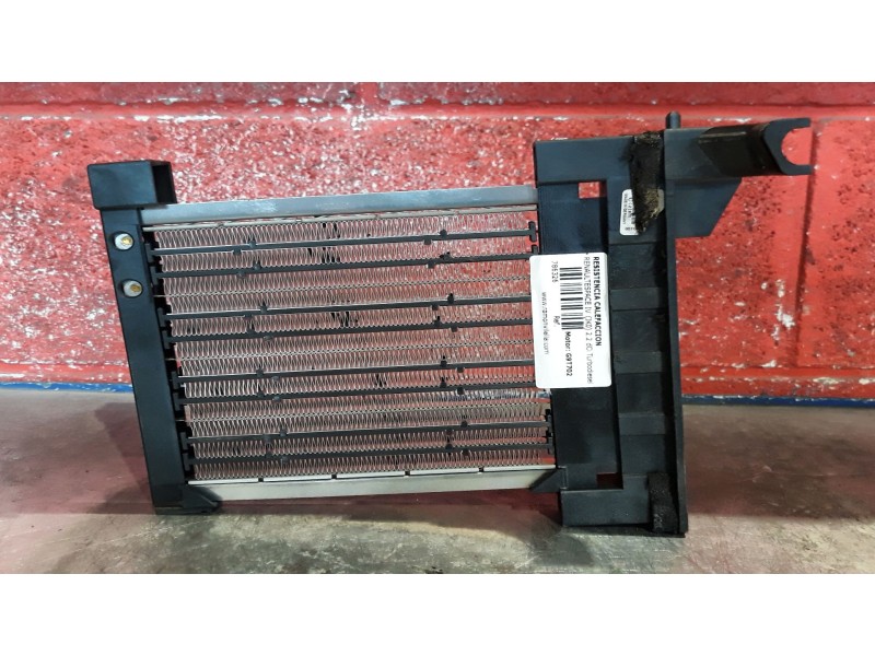 Recambio de resistencia calefaccion para renault espace iv (jk0) 2.2 dci turbodiesel | 0.02 - ... 2.2 dci turbodiesel | 0.02 - .