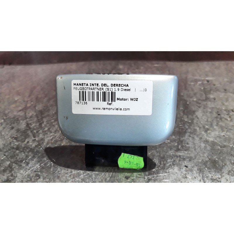 Recambio de maneta exterior delantera derecha para peugeot partner (s1) 1.9 diesel | ... 1.9 diesel | ... referencia OEM IAM   