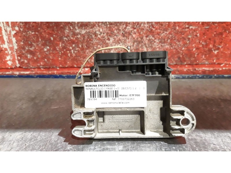 Recambio de bobina encendido para renault clio i fase i+ii (b/c57) 1.2 | 0.91 - ... clio i fase i+ii (b/c57) 1.2 | 0.91 - ... re