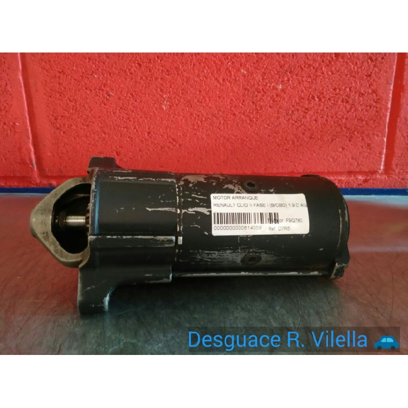 Recambio de motor arranque para renault clio ii fase i (b/cbo) 1.9 d alize | 12.99 - ... 1.9 d alize | 12.99 - ... referencia OE