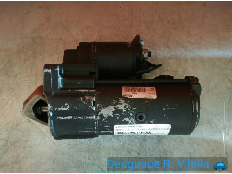 Recambio de motor arranque para renault clio ii fase i (b/cbo) 1.9 d alize | 12.99 - ... 1.9 d alize | 12.99 - ... referencia OE