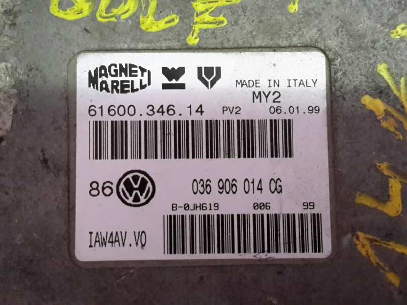 Recambio de centralita motor uce para volkswagen golf iv berlina (1j1) conceptline | 09.97 - 12.02 golf iv berlina (1j1) concept