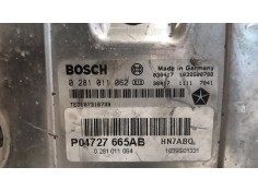 Recambio de centralita motor uce para chrysler voyager (rg) 2.5 crd cat | 0.01 - 0.08 2.5 crd cat | 0.01 - 0.08 referencia OEM I 2