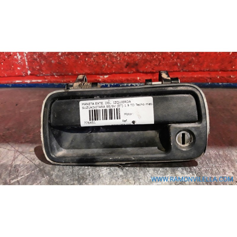 Recambio de maneta exte. delantero izquierda para suzuki vitara se/sv (et) 1.9 td techo metálico lujo | 09.96 - 12.01 1.9 td tec