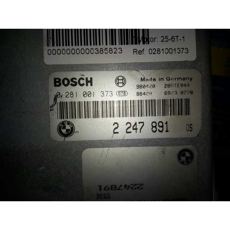 Recambio de centralita motor uce para bmw serie 5 berlina (e39) 525tds | 09.95 - 12.00 525tds | 09.95 - 12.00 referencia OEM IAM