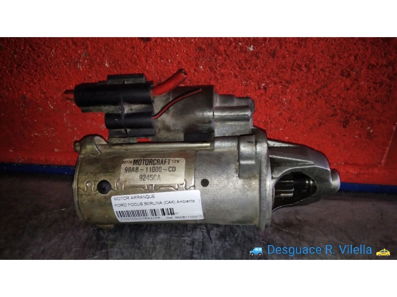 Recambio de motor arranque para ford focus berlina (cak) ambiente | 08.98 - 12.04 ambiente | 08.98 - 12.04 referencia OEM IAM 98