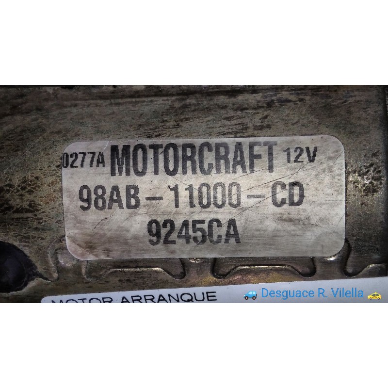 Recambio de motor arranque para ford focus berlina (cak) ambiente | 08.98 - 12.04 ambiente | 08.98 - 12.04 referencia OEM IAM 98