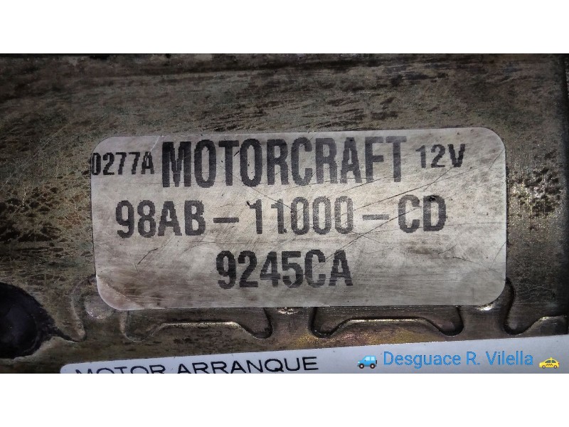 Recambio de motor arranque para ford focus berlina (cak) ambiente | 08.98 - 12.04 ambiente | 08.98 - 12.04 referencia OEM IAM 98