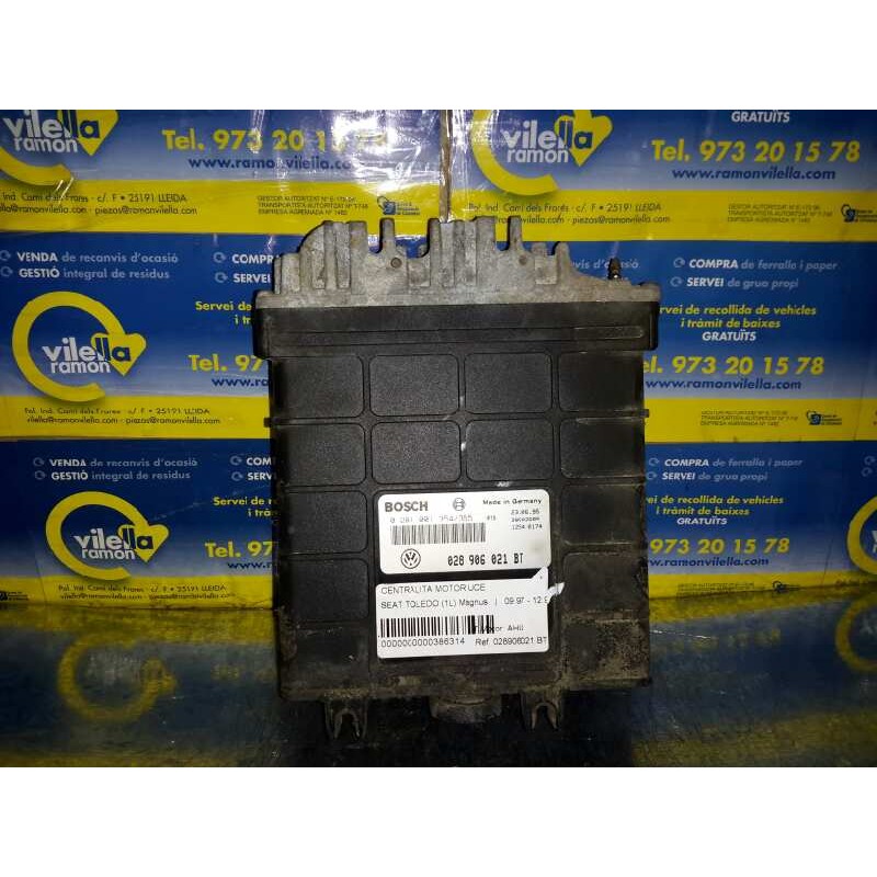 Recambio de centralita motor uce para seat toledo (1l) magnus | 09.97 - 12.99 magnus | 09.97 - 12.99 referencia OEM IAM 02810013