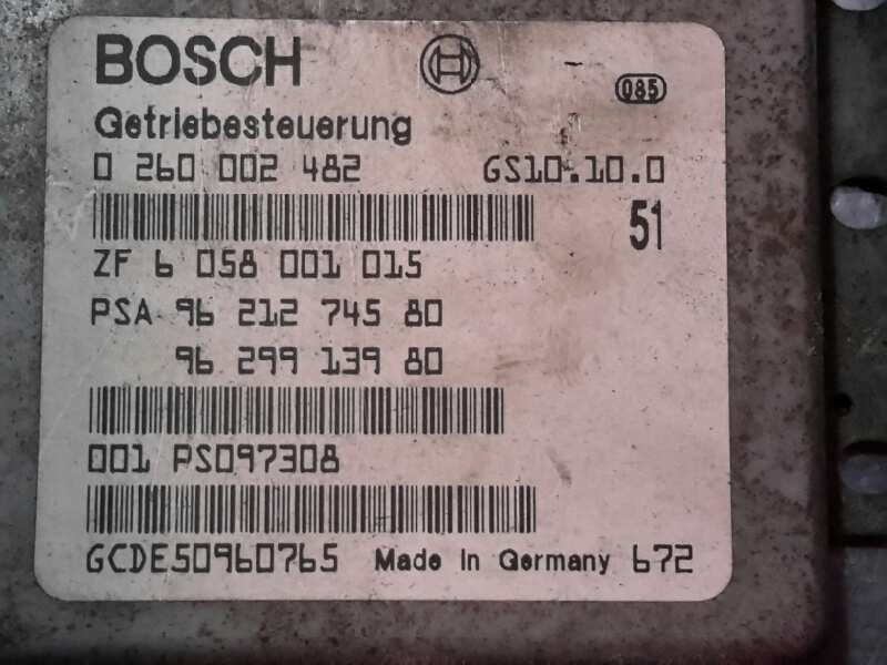 Recambio de centralita motor uce para peugeot 406 berlina (s1/s2) sv | 08.95 - 12.99 sv | 08.95 - 12.99 referencia OEM IAM 02600