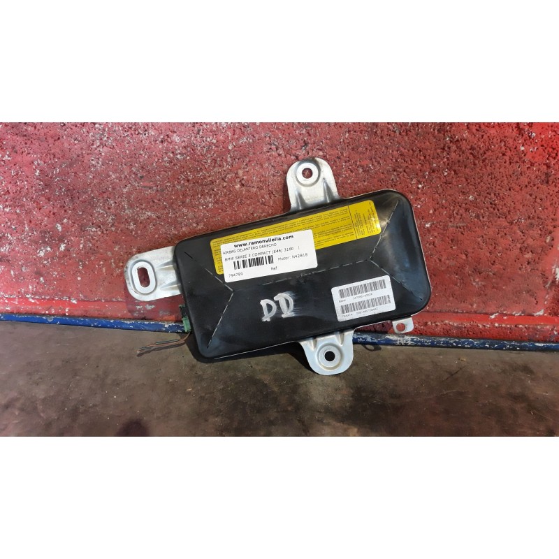 Recambio de airbag delantero derecho para bmw serie 3 compact (e46) 316ti | 06.01 - 12.05 316ti | 06.01 - 12.05 referencia OEM I