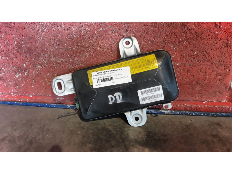 Recambio de airbag delantero derecho para bmw serie 3 compact (e46) 316ti | 06.01 - 12.05 316ti | 06.01 - 12.05 referencia OEM I