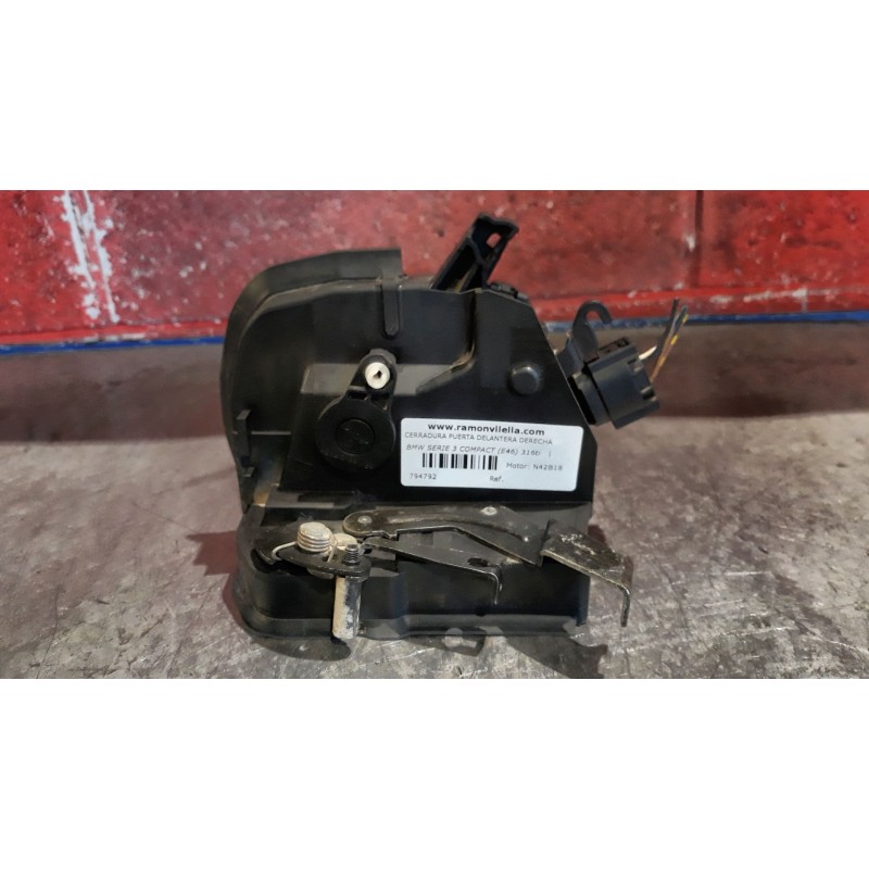 Recambio de cerradura puerta delantera derecha para bmw serie 3 compact (e46) 316ti | 06.01 - 12.05 316ti | 06.01 - 12.05 refere
