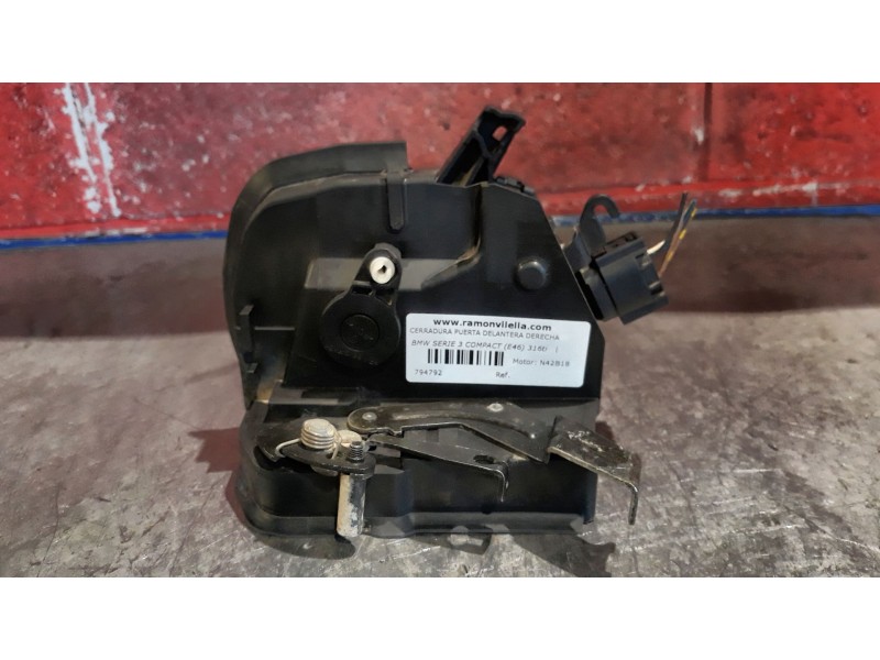 Recambio de cerradura puerta delantera derecha para bmw serie 3 compact (e46) 316ti | 06.01 - 12.05 316ti | 06.01 - 12.05 refere