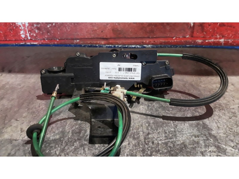 Recambio de cerradura puerta delantera izquierda para fiat stilo (192)  | 0.01 - ...  | 0.01 - ... referencia OEM IAM    Recambio de cerradura puerta delantera izquierda para fiat stilo (192)  | 0.01 - ...  | 0.01 - ... referencia OEM IAM