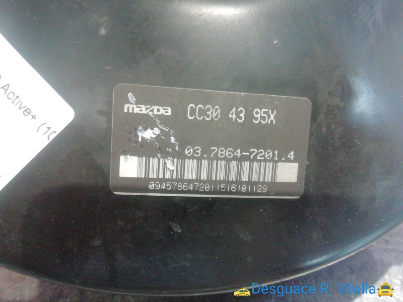 Recambio de servofreno para mazda 5 berl. (cr) 2.0 crtd active+ (105kw) | 07.05 - 12.10 2.0 crtd active+ (105kw) | 07.05 - 12.10