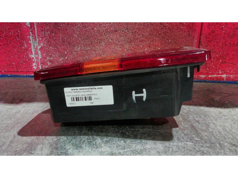 Recambio de piloto trasero izquierdo para fiat ducato caja abierta referencia OEM IAM    Recambio de piloto trasero izquierdo para fiat ducato caja abierta referencia OEM IAM