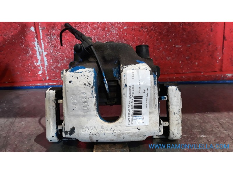 Recambio de pinza freno delan. izquierda para bmw serie 3 berlina (e46) 320d | 04.98 - 12.01 320d | 04.98 - 12.01 referencia OEM