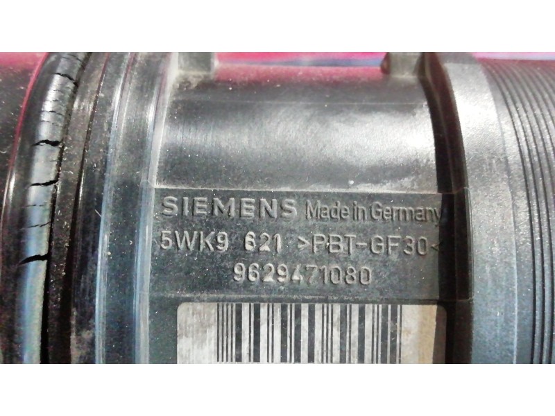 Recambio de caudalimetro para citroen jumpy 2.0 hdi referencia OEM IAM 5WK9621 9629471080  Recambio de caudalimetro para citroen jumpy 2.0 hdi referencia OEM IAM 5WK9621 9629471080