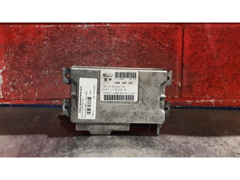 Recambio de centralita motor uce para fiat punto berl. (176) 55 s referencia OEM IAM IWA16FEB 7795574 