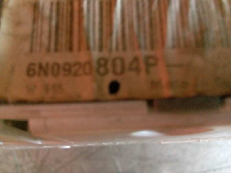 Recambio de cuadro instrumentos para volkswagen polo berlina (6n2) conceptline | 10.99 - 12.02 conceptline | 10.99 - 12.02 refer