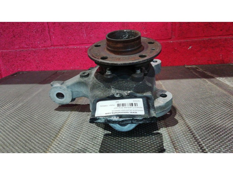 Recambio de mangueta delantera derecha para renault laguna iii referencia OEM IAM    Recambio de mangueta delantera derecha para renault laguna iii referencia OEM IAM