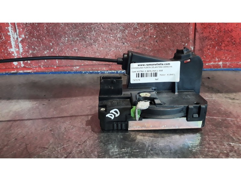 Recambio de cerradura puerta delantera derecha para opel astra g berlina referencia OEM IAM   