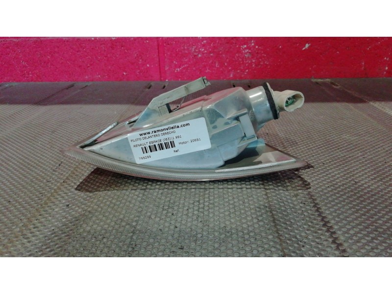 Recambio de piloto delantero derecho para renault espace (j63) referencia OEM IAM    Recambio de piloto delantero derecho para renault espace (j63) referencia OEM IAM