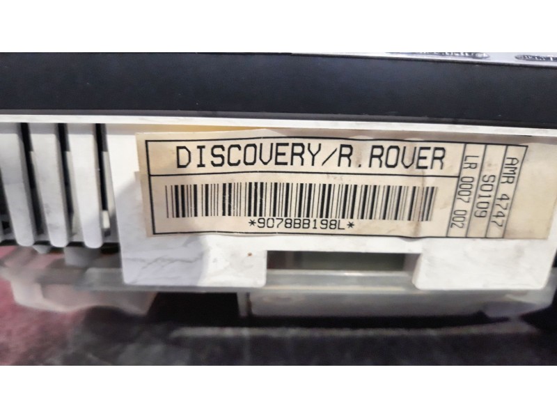 Recambio de cuadro instrumentos para land rover discovery (salljg/lj) 2.5 tdi referencia OEM IAM LR0007002   Recambio de cuadro instrumentos para land rover discovery (salljg/lj) 2.5 tdi referencia OEM IAM LR0007002