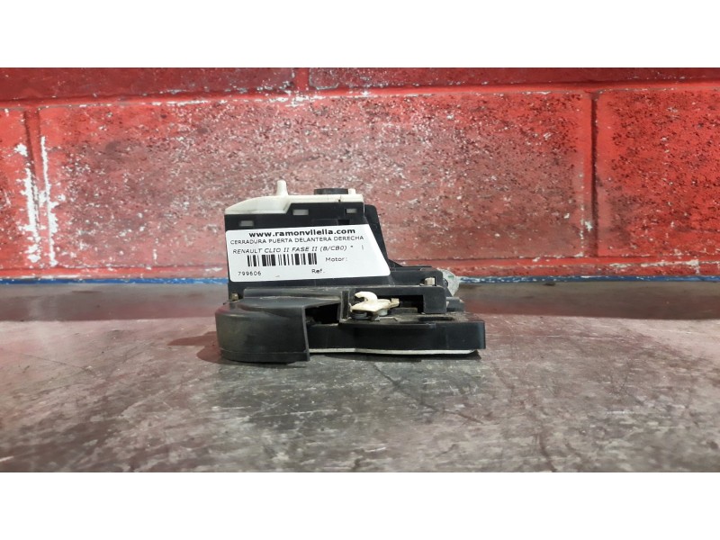 Recambio de cerradura puerta delantera derecha para renault clio ii fase ii (b/cb0)  | 0.01 - ...  | 0.01 - ... referencia OEM I