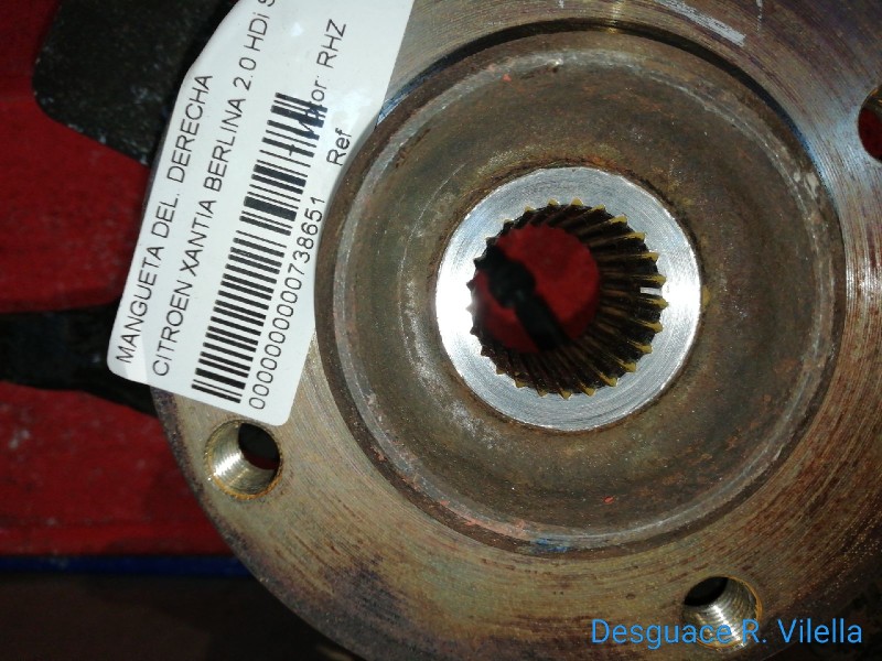 Recambio de mangueta delantero derecha para citroen xantia berlina 2.0 hdi seduction | 12.98 - 12.99 2.0 hdi seduction | 12.98 -