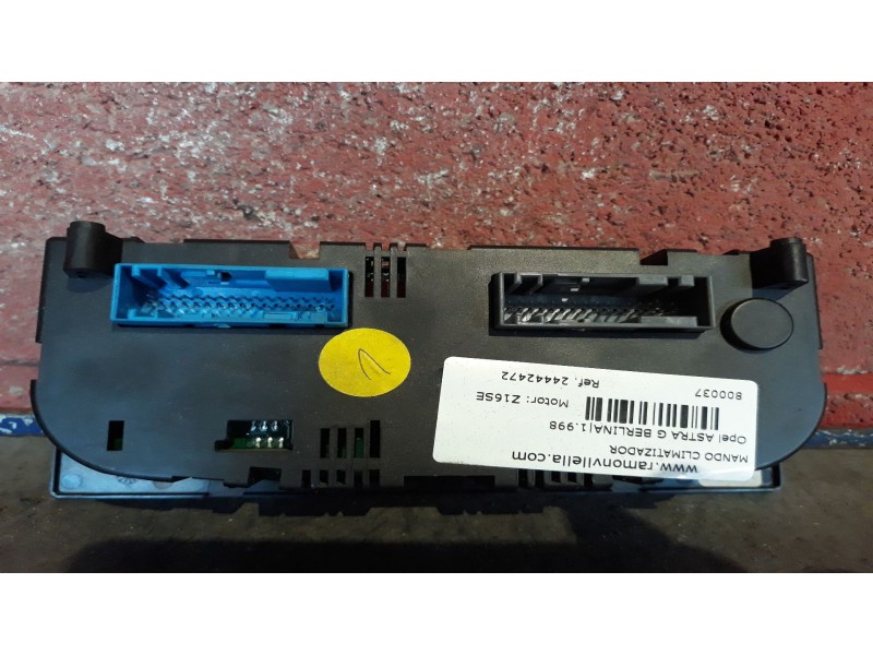 Recambio de mando climatizador para opel astra g berlina referencia OEM IAM 24442472  